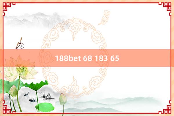 188bet 68 183 65